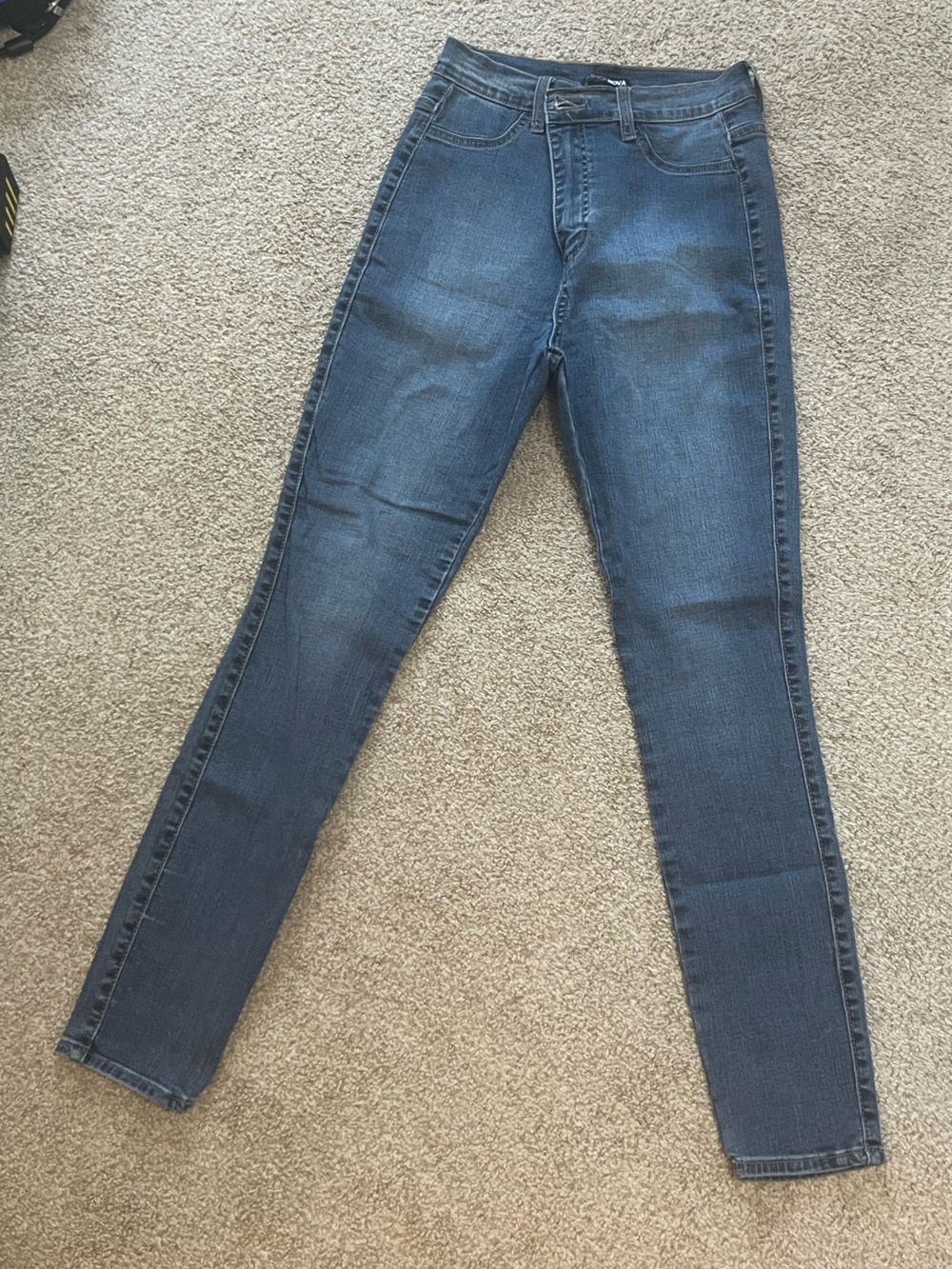 Fashion Nova Indigo High-Rise Skinny Jeans